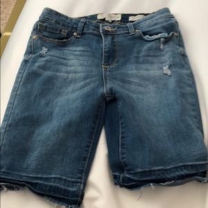 Girls Jessica Simpson Jean shorts sz 14